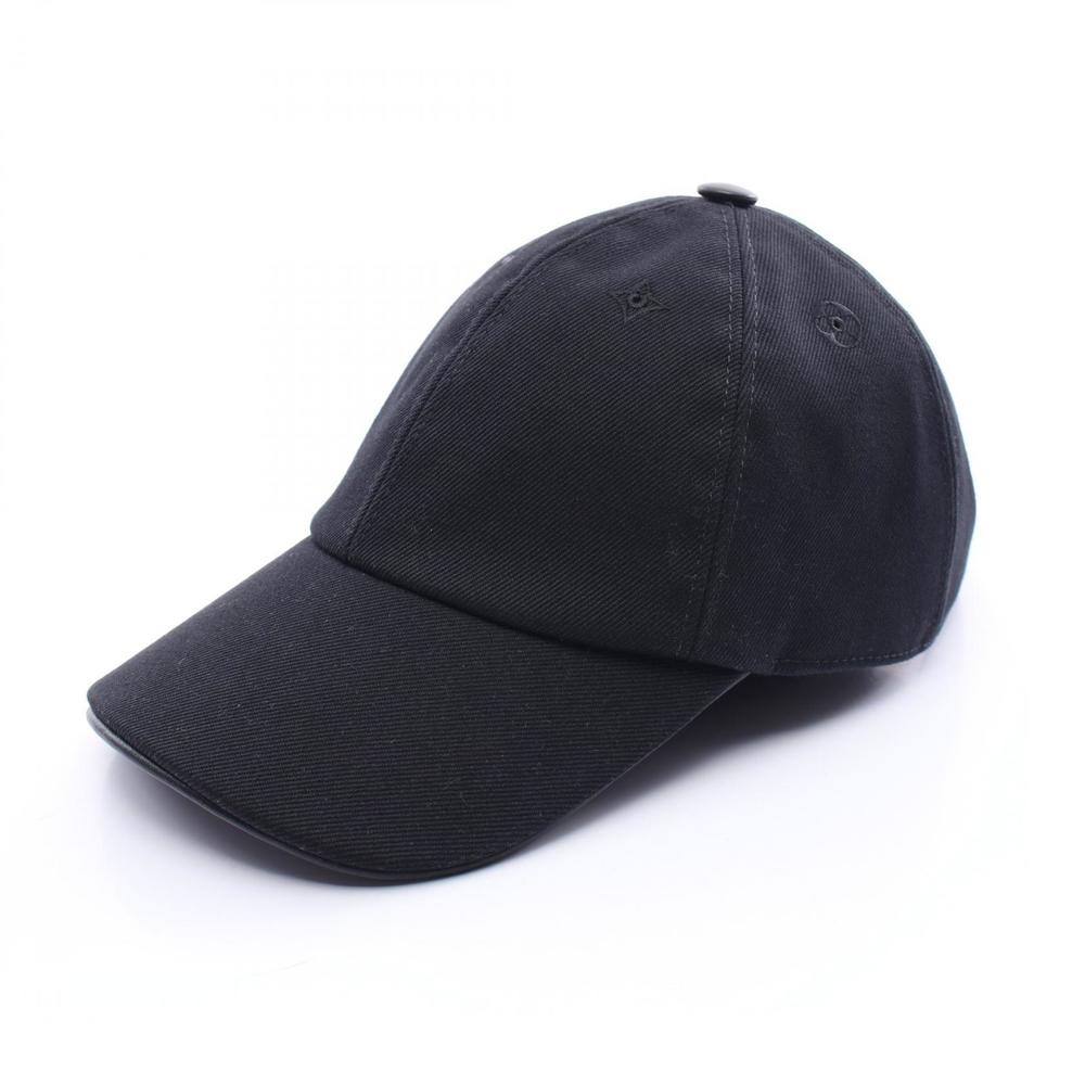 Louis Vuitton Cap Lv Iconic Cap Cotton Black